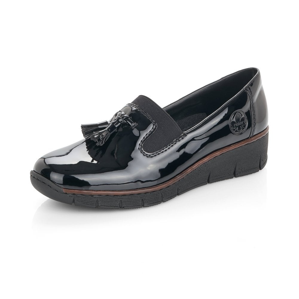 Rieker Skor Dam Svarta - Slip On Skor | 674930UGY